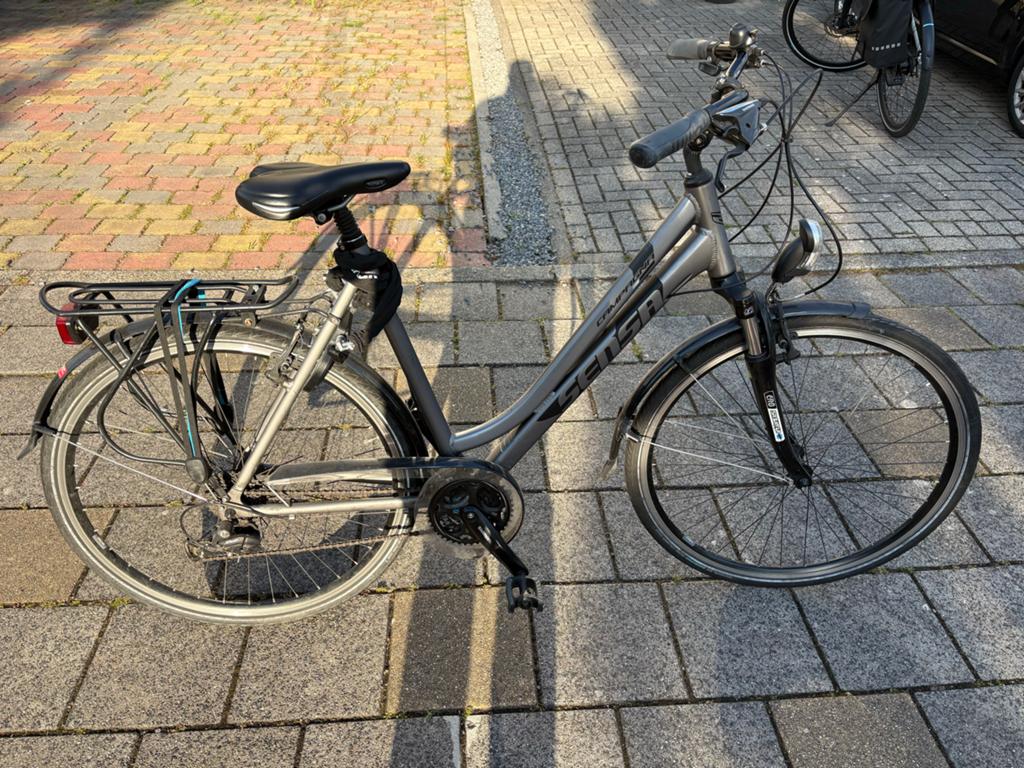 Sensa Campagna Damesfiets, Fietsen en Brommers, Fietsen | Dames | Damesfietsen, Overige merken, 53 tot 56 cm, Velgrem, Versnellingen