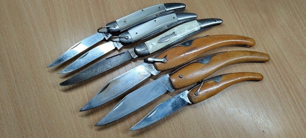 zakmes x6, Verzenden, Gebruikt