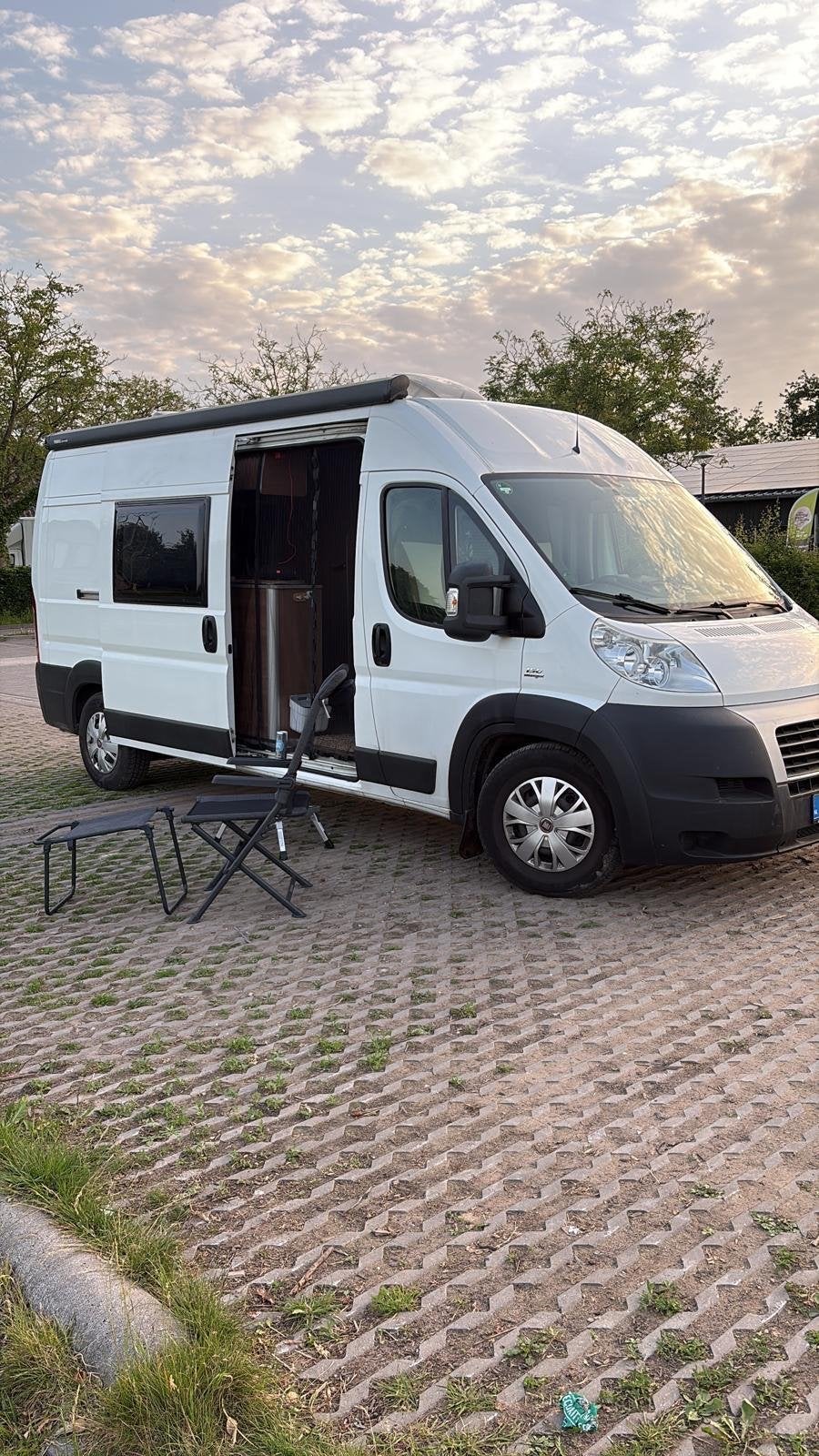 Fiat Ducato Camperbus - Compact en Compleet, Caravans en Kamperen, Ringverwarming, Fiat, Tot en met 2, Particulier