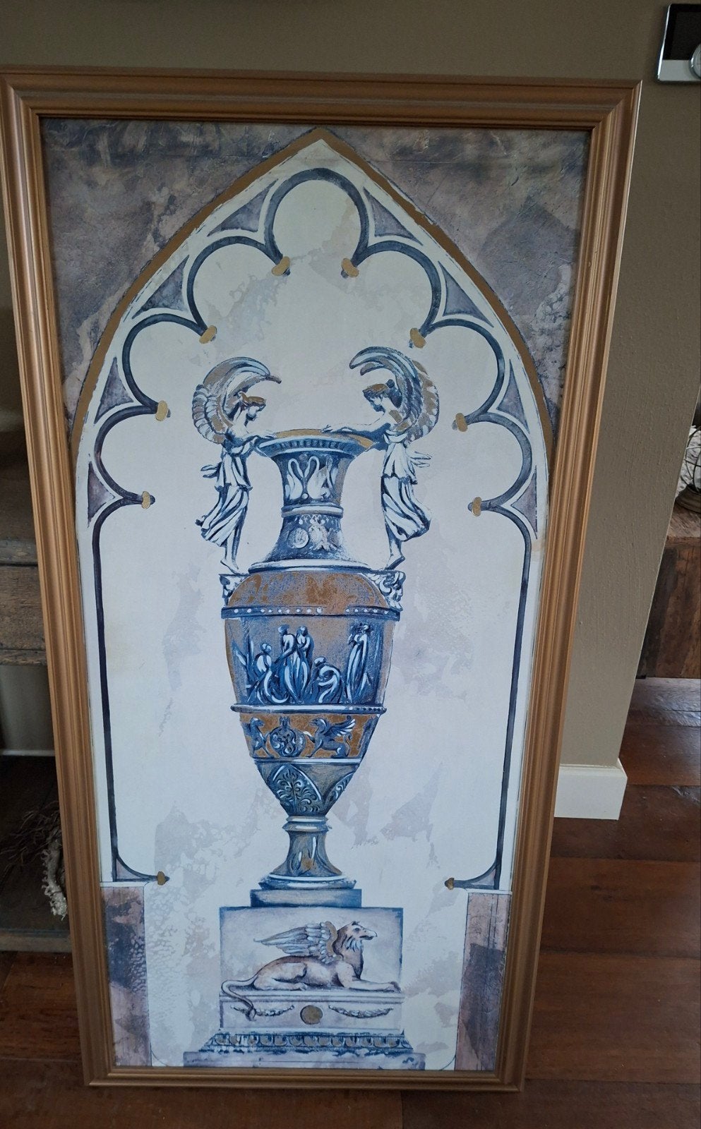 Te koop. 2  Klassieken schilderijen met vaas, Antiek en Kunst, Ophalen, Klassiek, Overige onderwerpen, Ingelijst