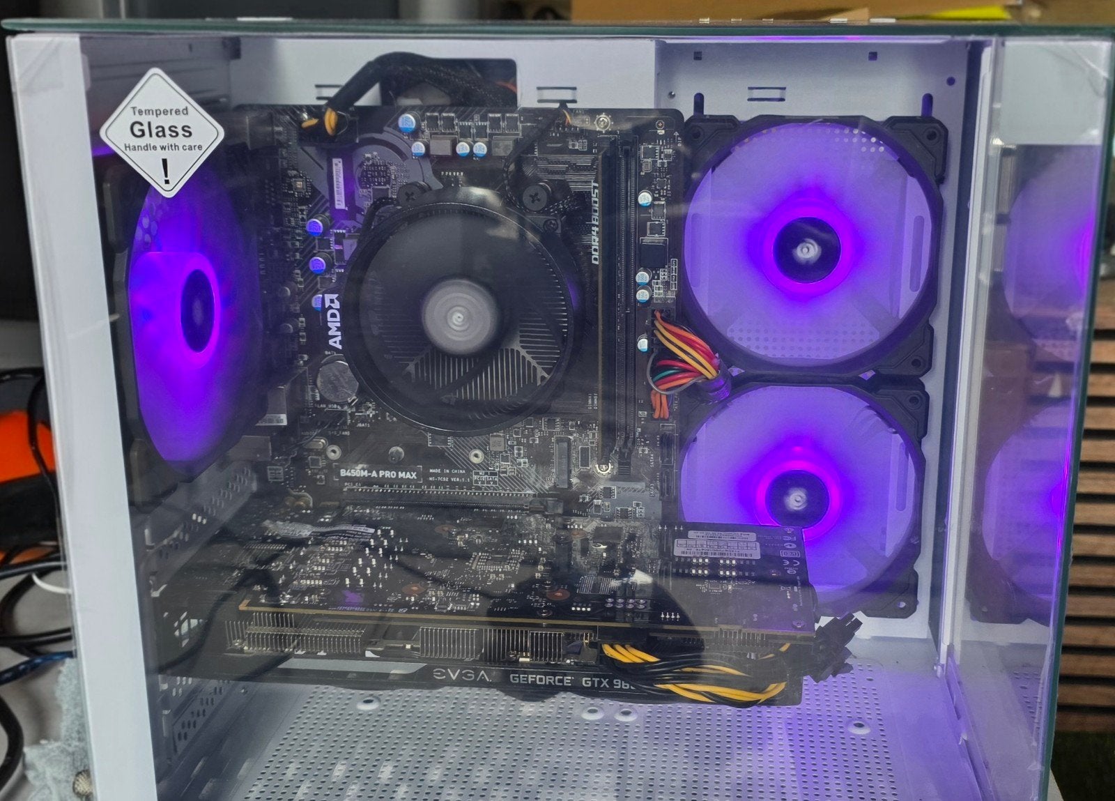 Gaming PC met MSI Moederbord,8gb, ryzen 5 pro, GTX 960, RGB, Ophalen of Verzenden, Gaming, 3 tot 4 Ghz, SSD