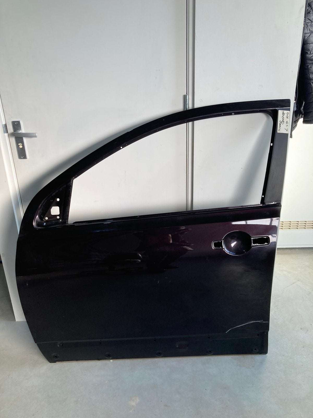L. Voorportier Nissan Qashqai J10 2007 t/m 2013. Kleur: GAB, Ophalen, Gebruikt, Deur, Voor