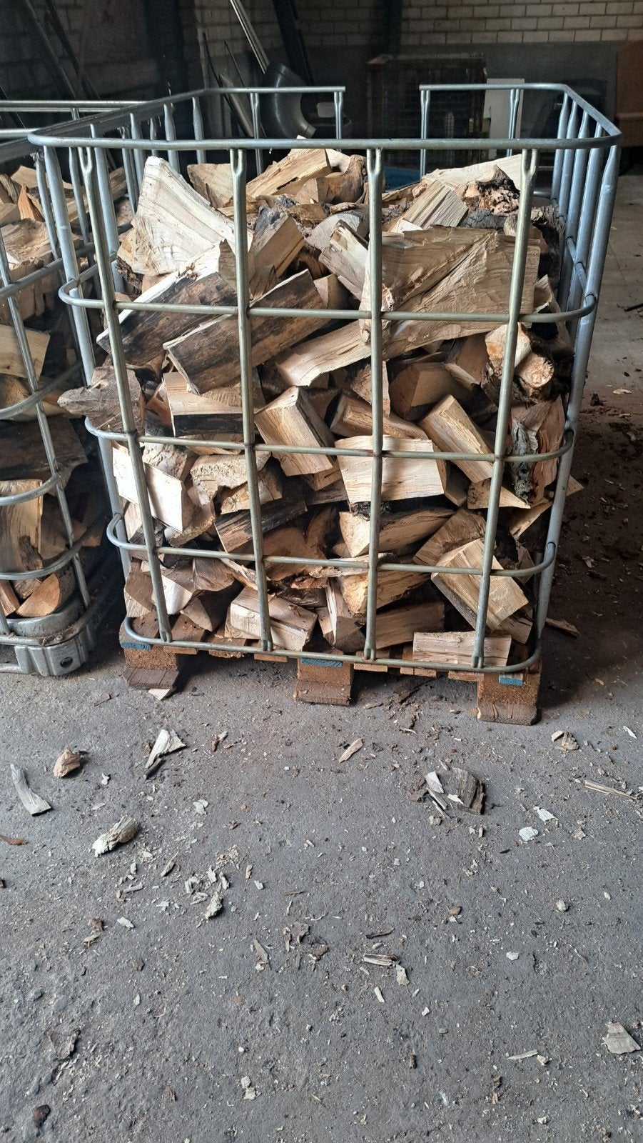Gekloofd brandhout - Eikenhout en Berkenhout, Minder dan 3 m³, Ophalen, Eikenhout, Blokken