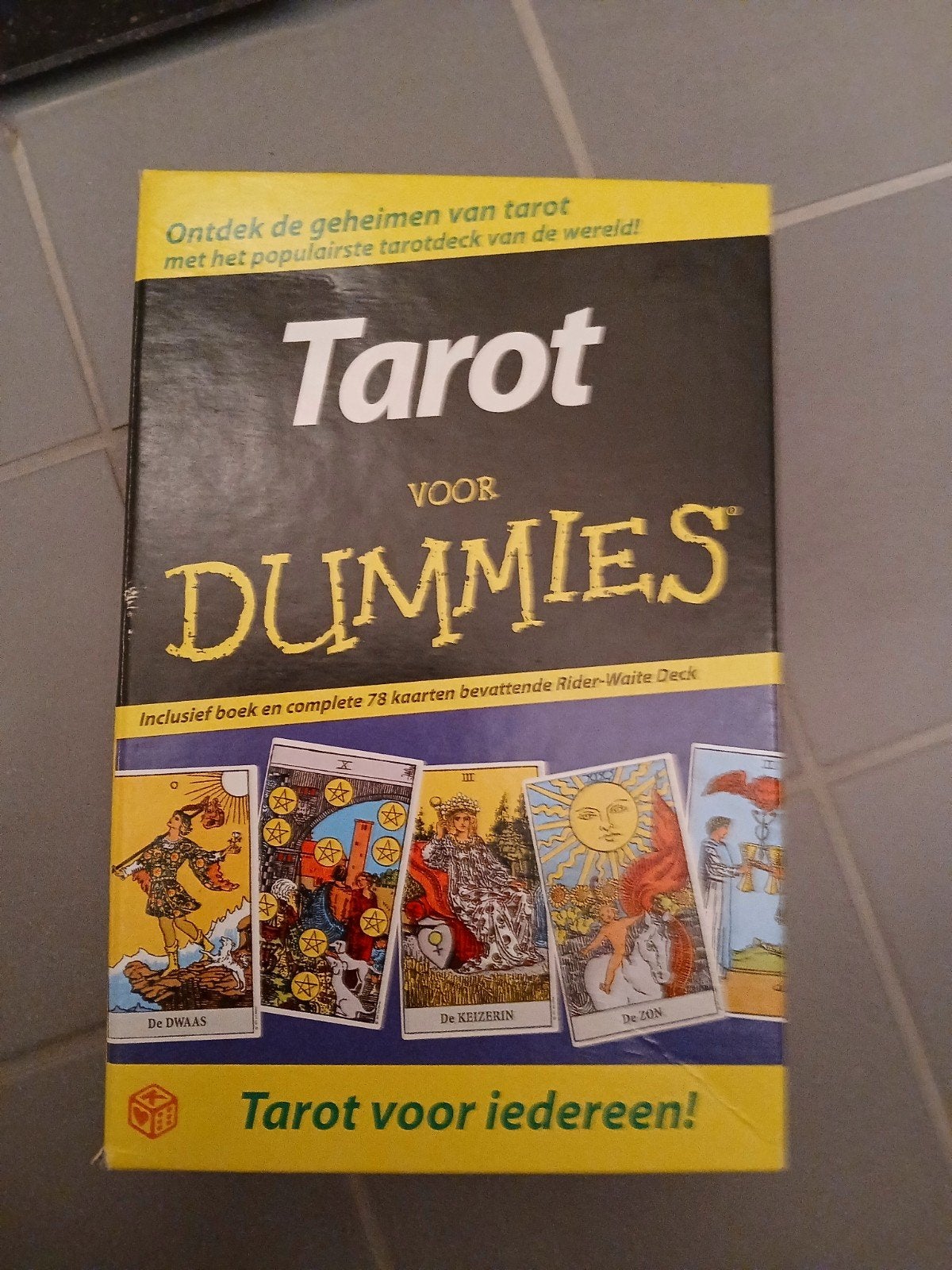 J. Amber - Tarot voor Dummies set, Overige typen, Ophalen of Verzenden, Zo goed als nieuw, J. Amber