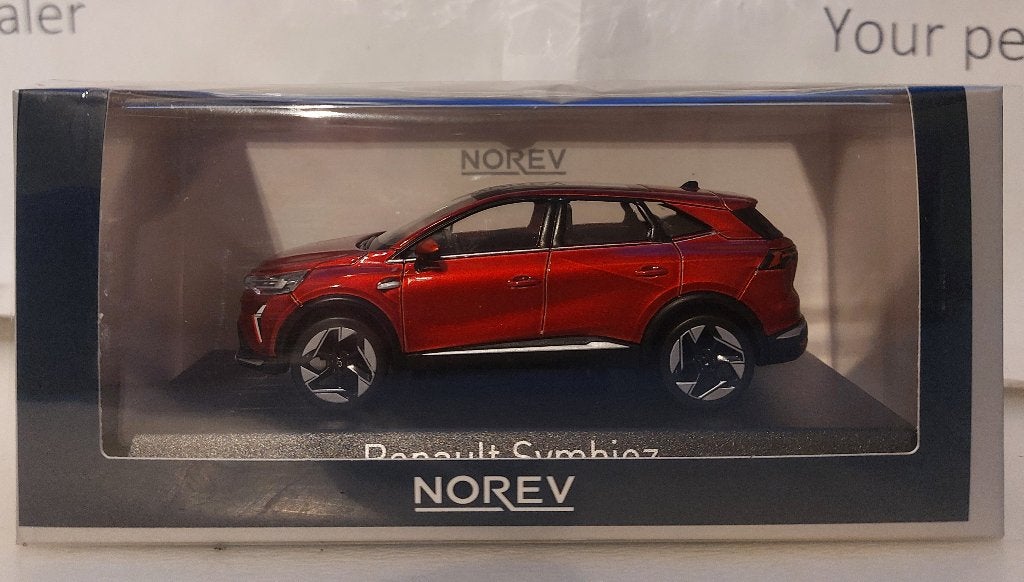 Norev 1:43 Renault Symbioz 2024 Flame Red nieuw in display, Ophalen of Verzenden, Nieuw, Auto, Norev