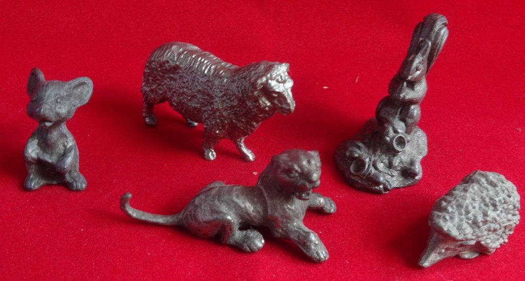 VERZAMELING TINNEN DIEREN * Miniaturen Niet Los *, Verzenden