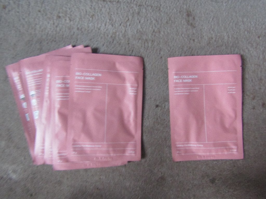 9 ongebruikte bio-collagen face mask ALLEEN OPHALEN, Ophalen, Nieuw, Gehele gezicht, Verzorging