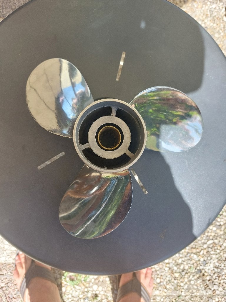 Solas Propeller 3-blads RVS - Nieuw, Ophalen, Nieuw, Motor en Techniek, Motorboot