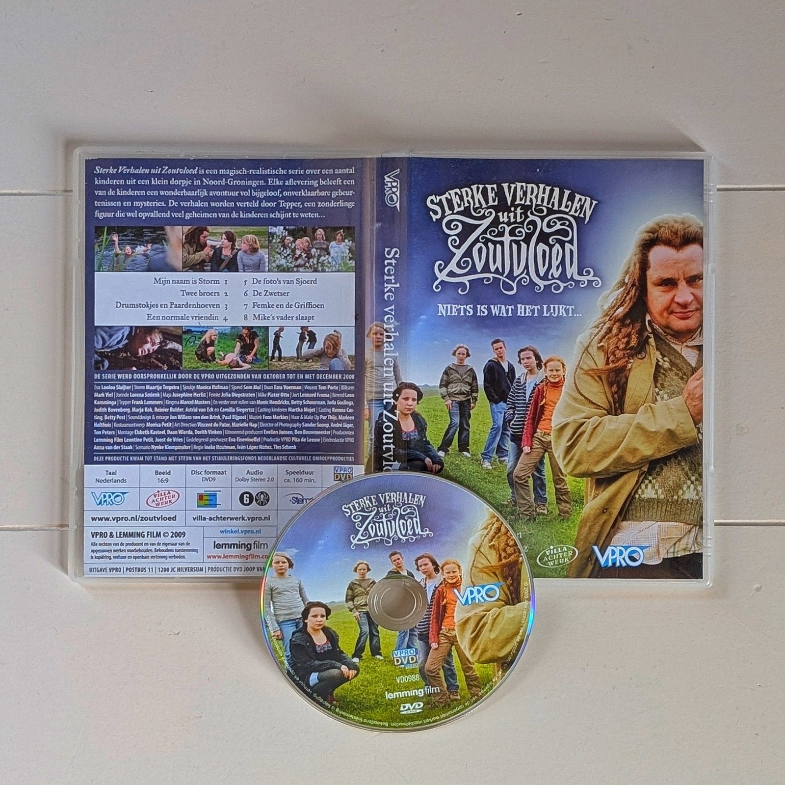 Sterke verhalen uit Zoutvloed (2008) DVD, VPRO Serie, Cd's en Dvd's, Verzenden
