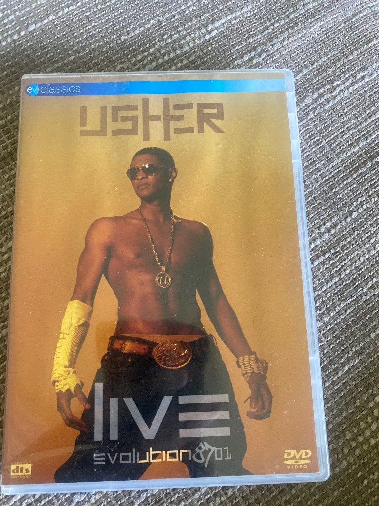 Usher Live Evolution 8701 DVD - Muziekvideo's, Engels, Alle leeftijden, Nederlands, Inclusief doosje