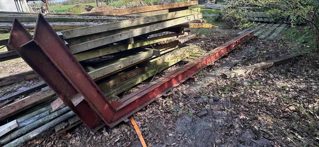 Spanten / staalconstructie, Doe-het-zelf en Verbouw, Metalen, Ophalen