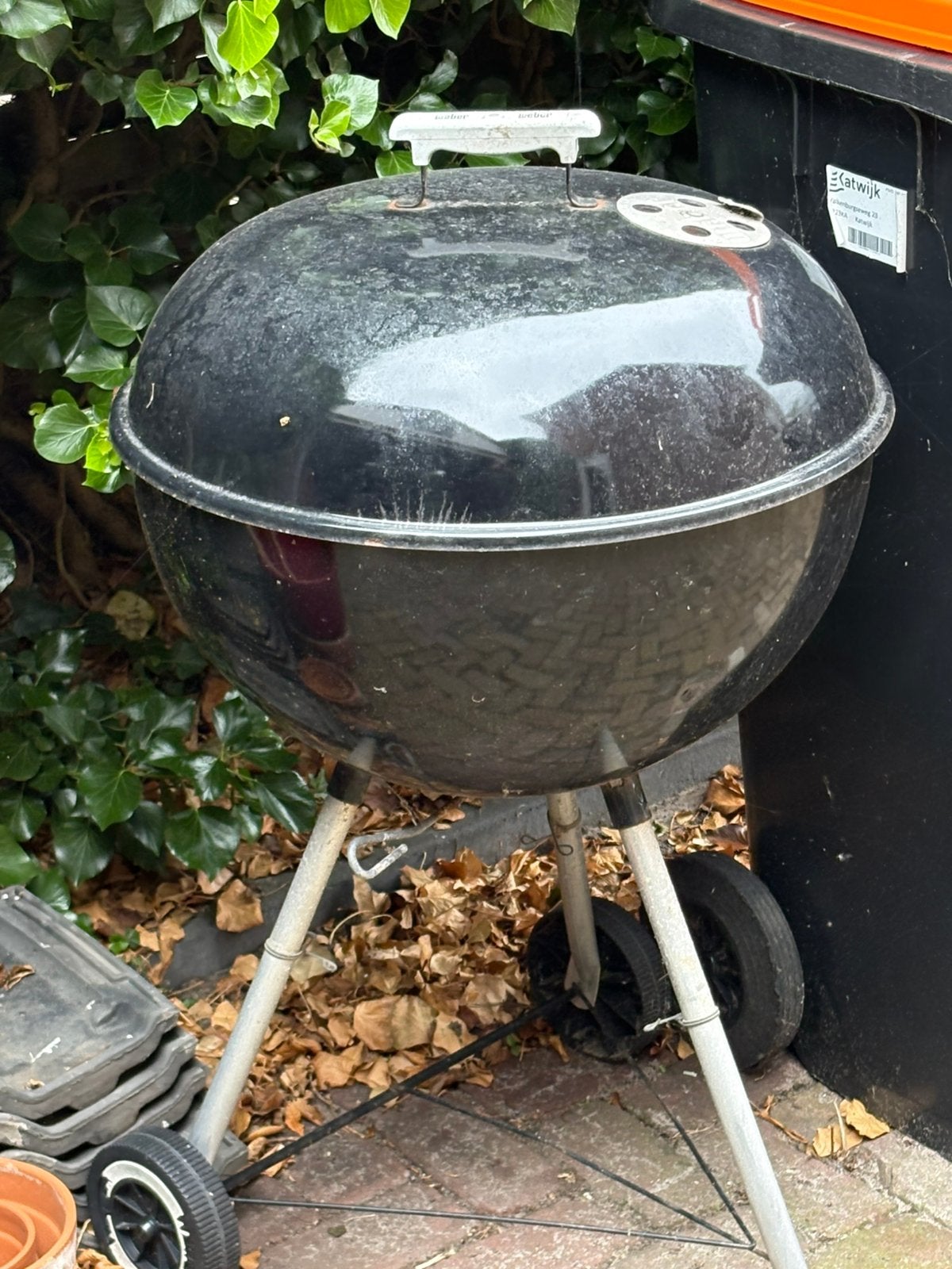 Weber bbq, Ophalen, Gebruikt
