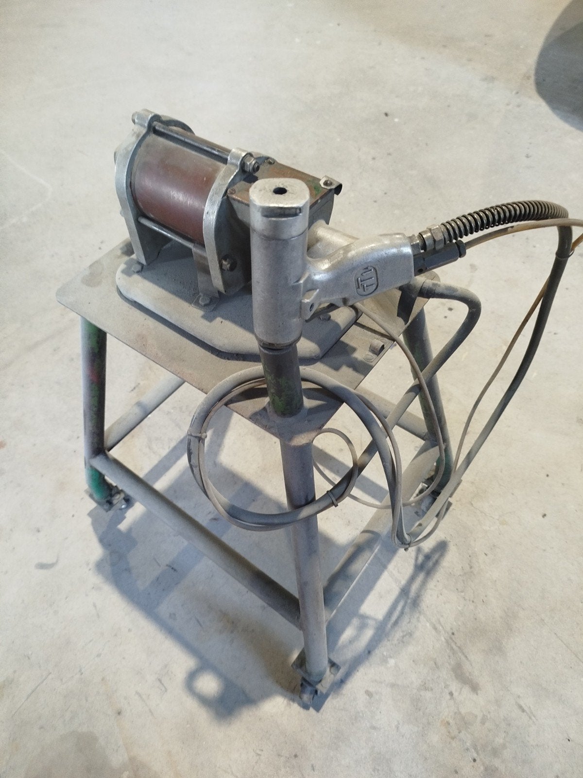 blindklinknagel/popnagel machine, Ophalen, Gebruikt