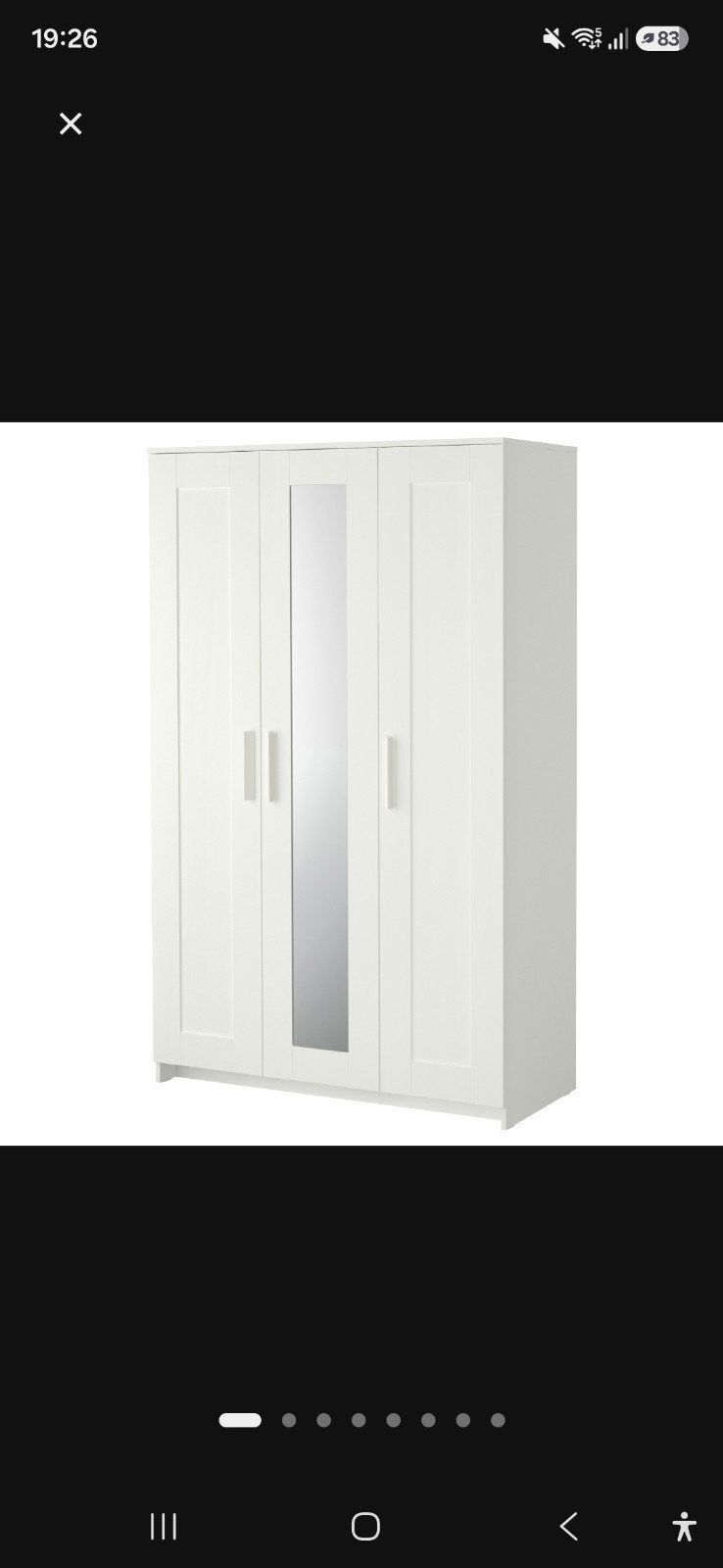 Ikea kleding kast en bureau, Ophalen, 100 tot 150 cm, Zo goed als nieuw, 150 tot 200 cm