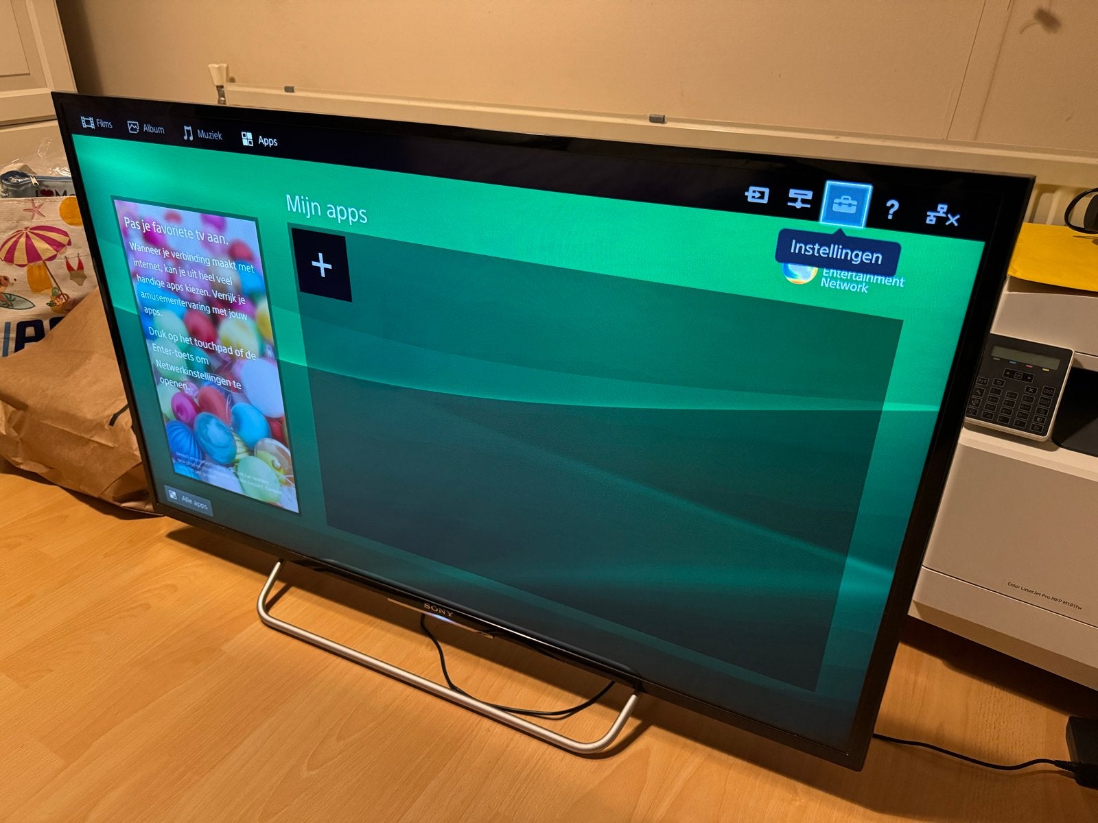 Sony Bravia KDL-40W705C (40 inch), Audio, Tv en Foto, Televisies, Ophalen, Gebruikt, Sony