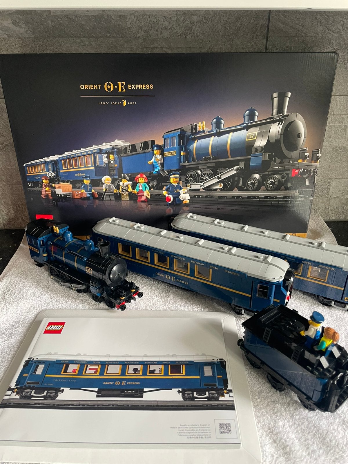 LEGO 21344 De Oriënt Express, Ophalen of Verzenden, Zo goed als nieuw