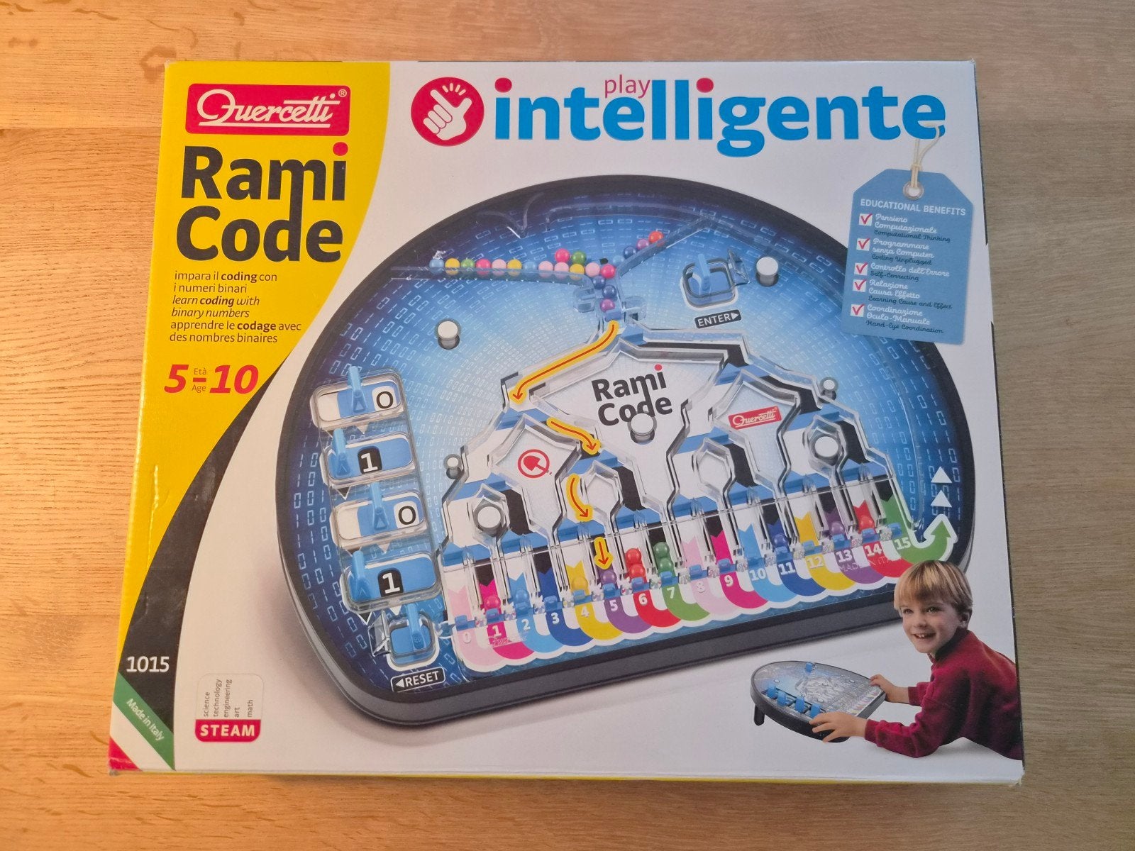 Rami Code: Leer Binair Tellen en Programmeren - Compleet, Kinderen en Baby's, Ophalen, Zo goed als nieuw, Elektronica