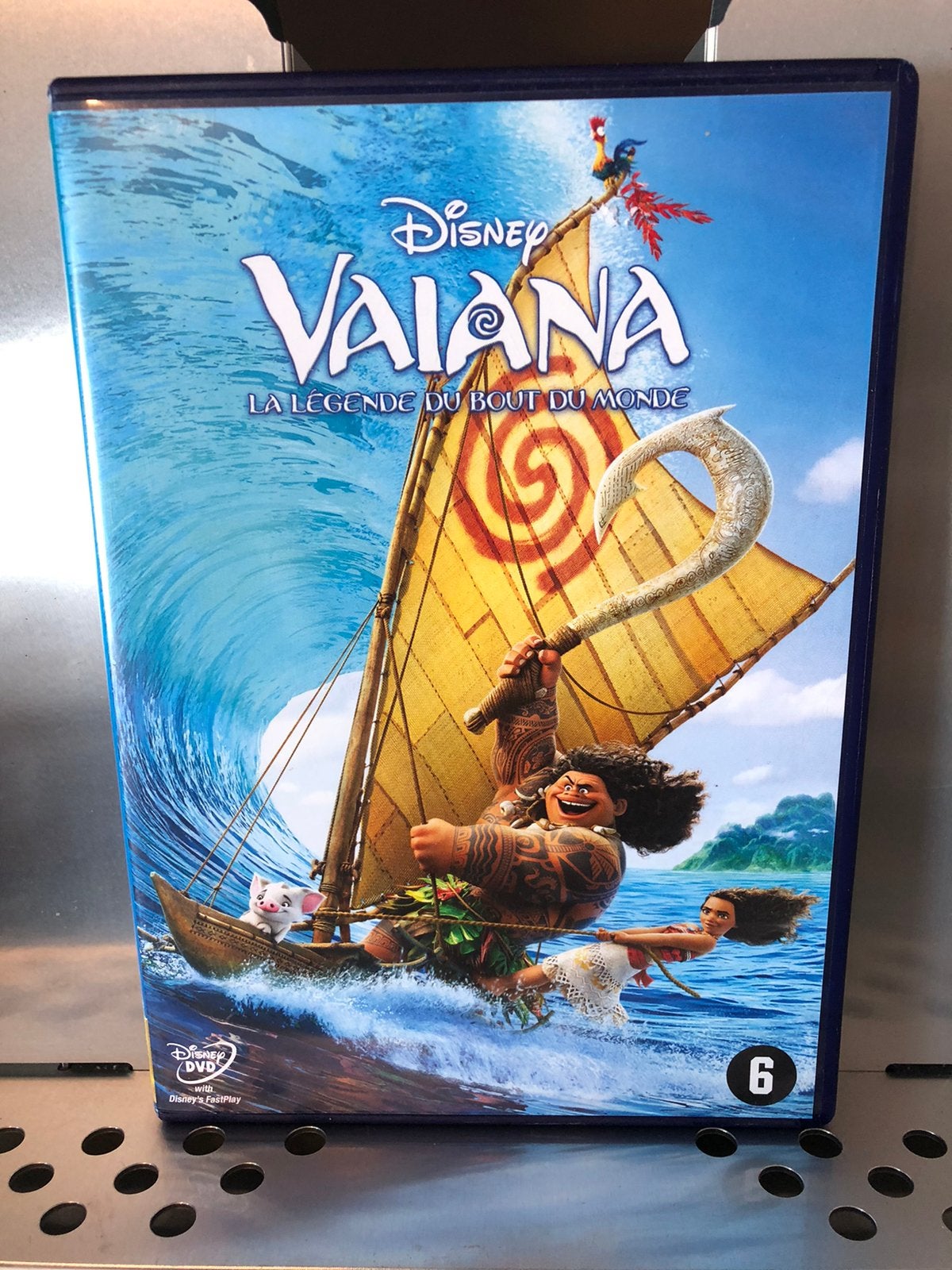 [DVD] Vaiana - 2016 - Nederlands gesproken of ondertiteld, Ophalen of Verzenden, Zo goed als nieuw, Amerikaans