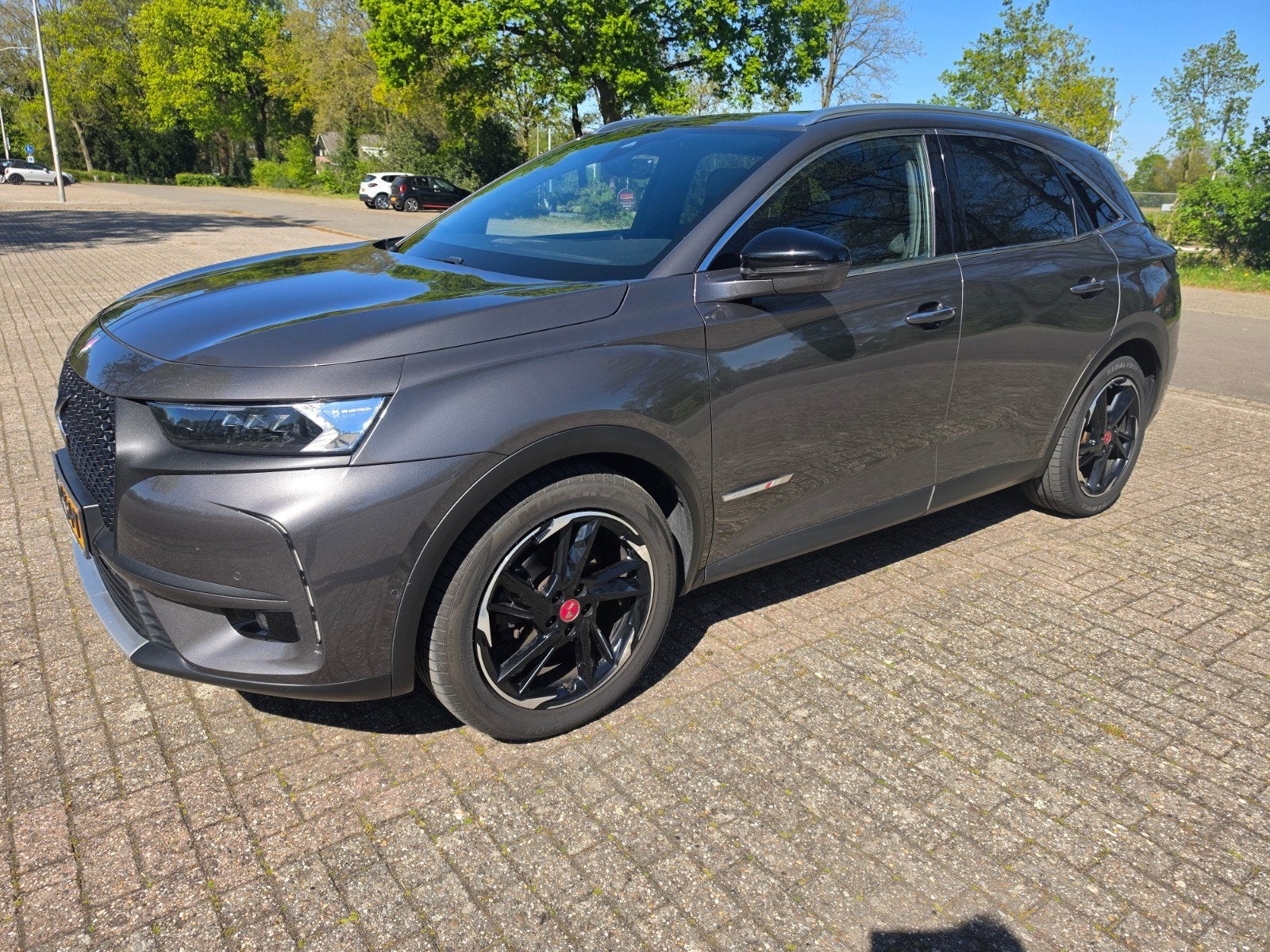 DS 7 2.0 Bluehdi 180pk Aut 2018 Grijs, Auto's, 15 km/l, 1550 kg, Zwart, 4 cilinders
