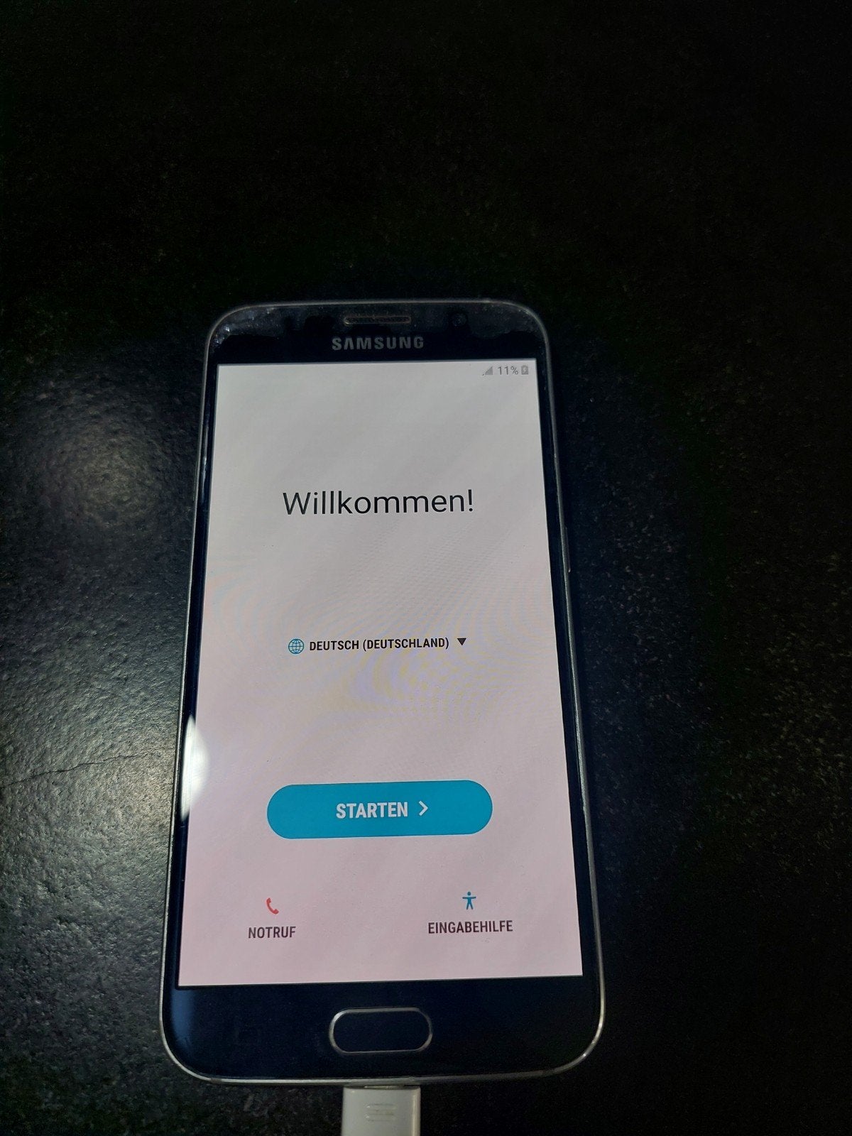 Samsung Galaxy S6 - Zwart - 32GB - in gebruikte staat., Telecommunicatie, Mobiele telefoons | Samsung, Gebruikt, Zwart, Ophalen of Verzenden
