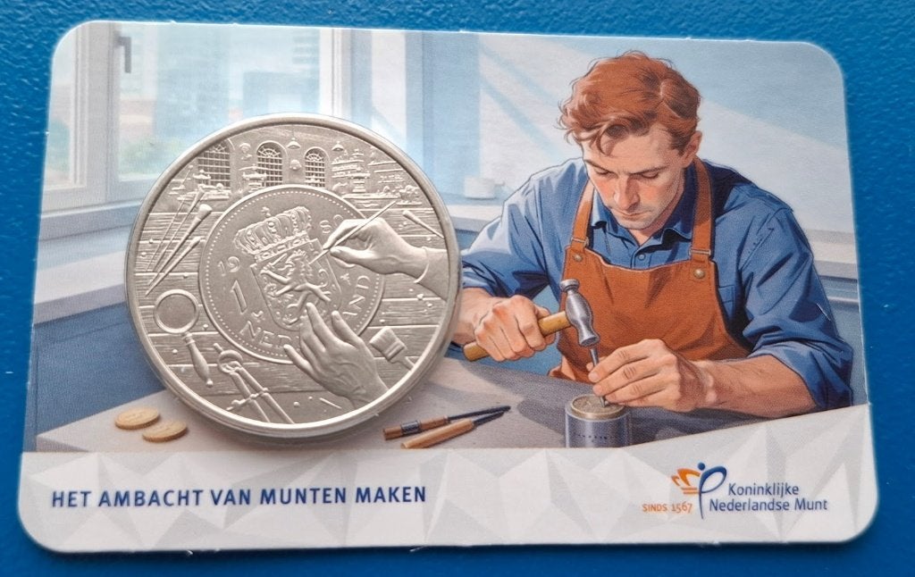 Nederland 2026 Ambacht van munten maken penning coincard, Verzenden, Overige materialen, Nederland