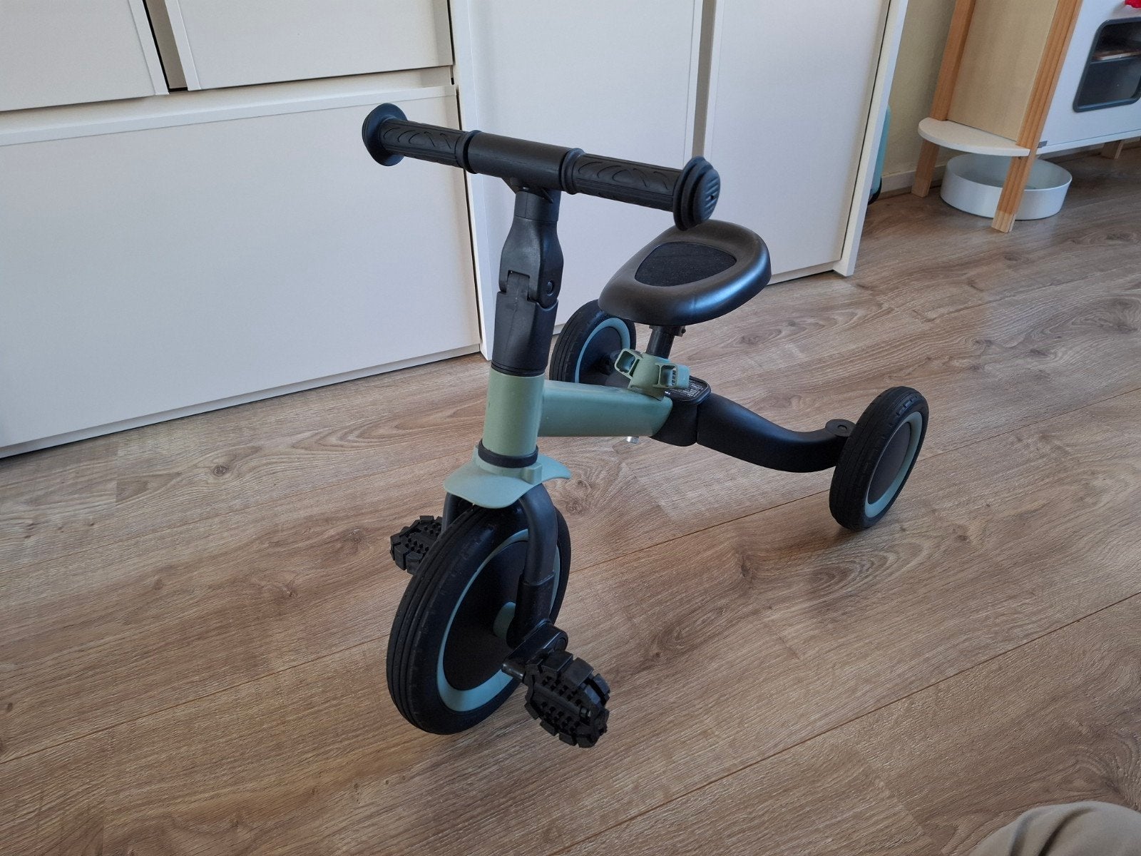 Topmark Kaya kinderfiets: Loopfiets, Driewieler, Fiets, Ophalen, Zo goed als nieuw, Minder dan 16 inch, Topmark