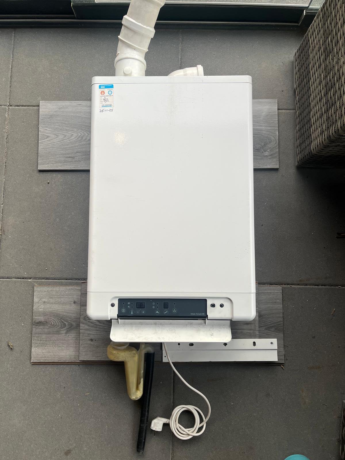 Intergas Combi Kompakt 28 24 HRE 2017, Ophalen, 30 tot 80 cm, Hoog rendement (Hr), Cv-ketel of Combi-ketel