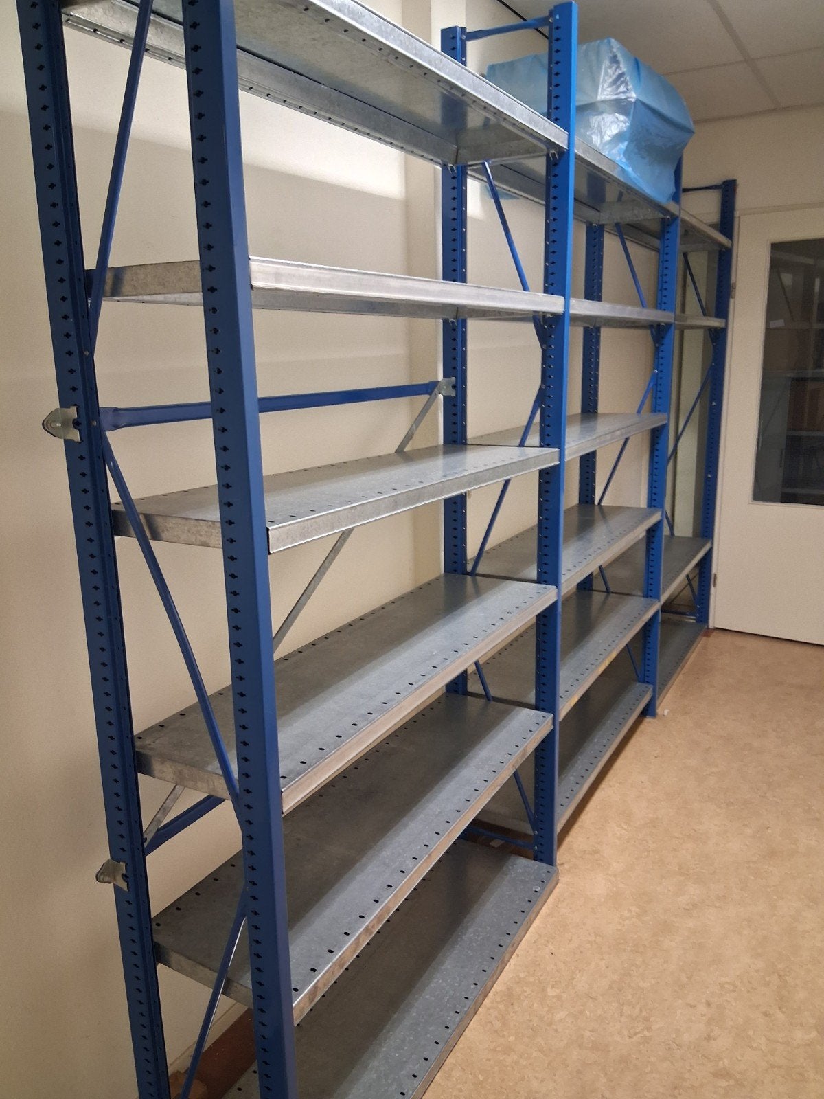 nedcon stelling kast legbordstelling magazijnstelling, Ophalen, Zo goed als nieuw