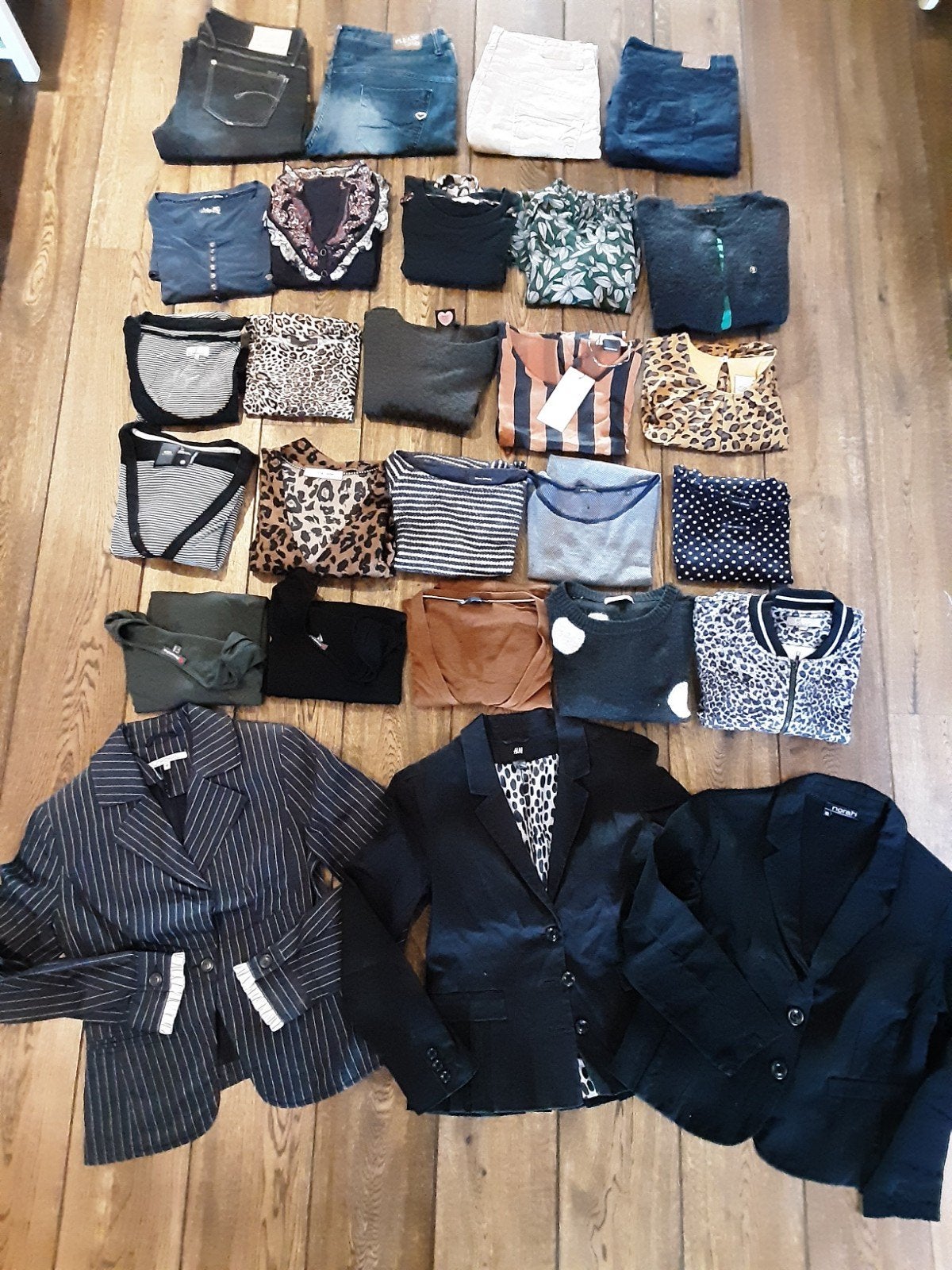 Kleding pakket dames S M L sandwich mc gregor g star, Kleding | Dames, Ophalen of Verzenden, Zo goed als nieuw, Maat 38/40 (M)