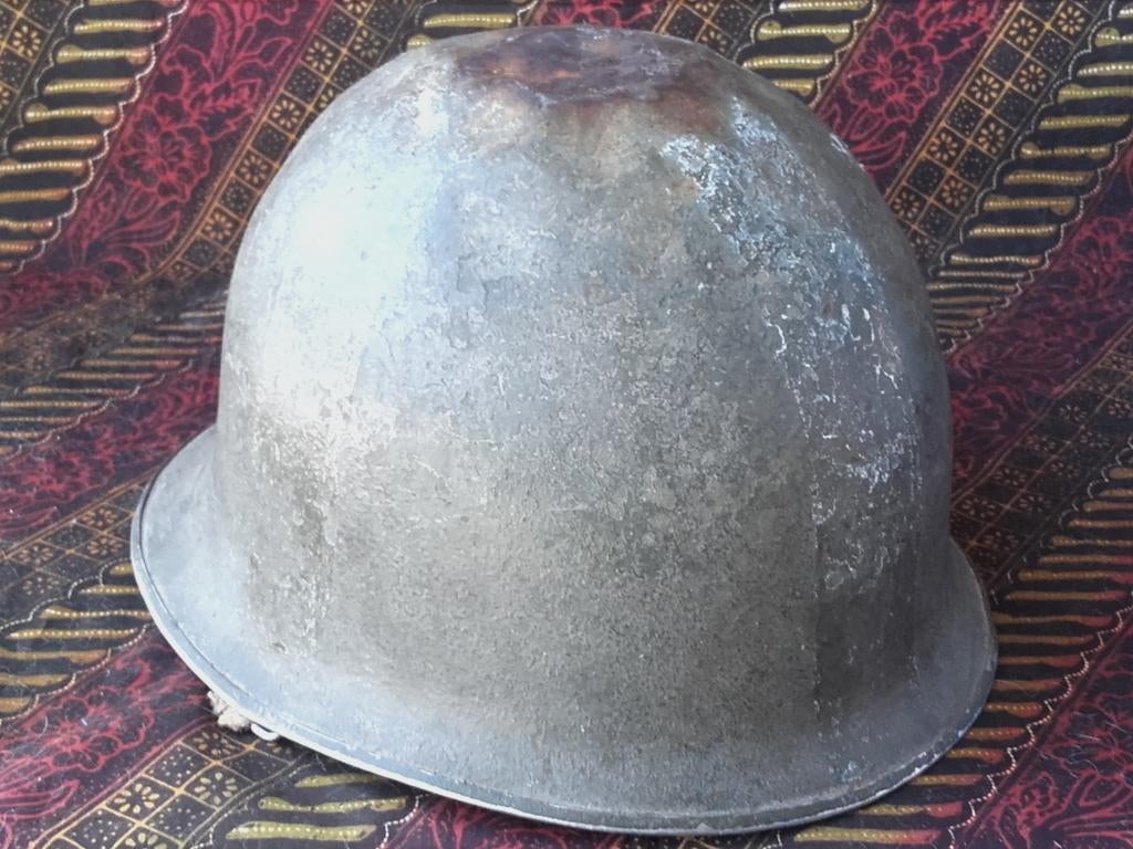 Originele oude Pont de Buis legerhelm uit Frankrijk., Ophalen of Verzenden