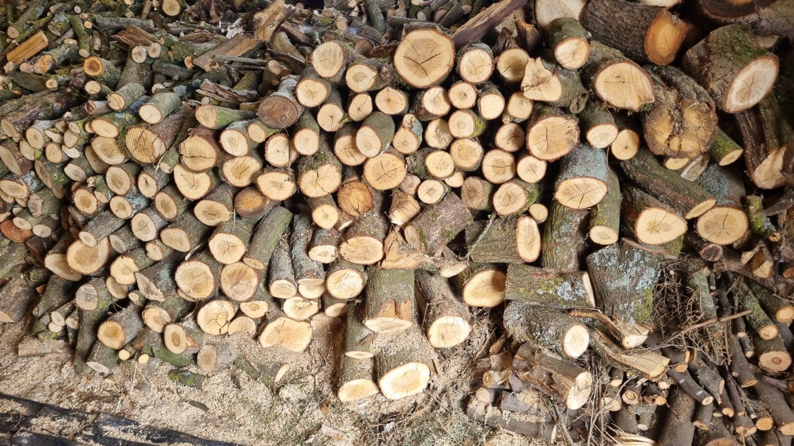 Droog Eiken Kachelhout / Haardhout – Direct uit voorraad, Tuin en Terras, Haardhout, Minder dan 3 m³, Ophalen of Verzenden, Eikenhout