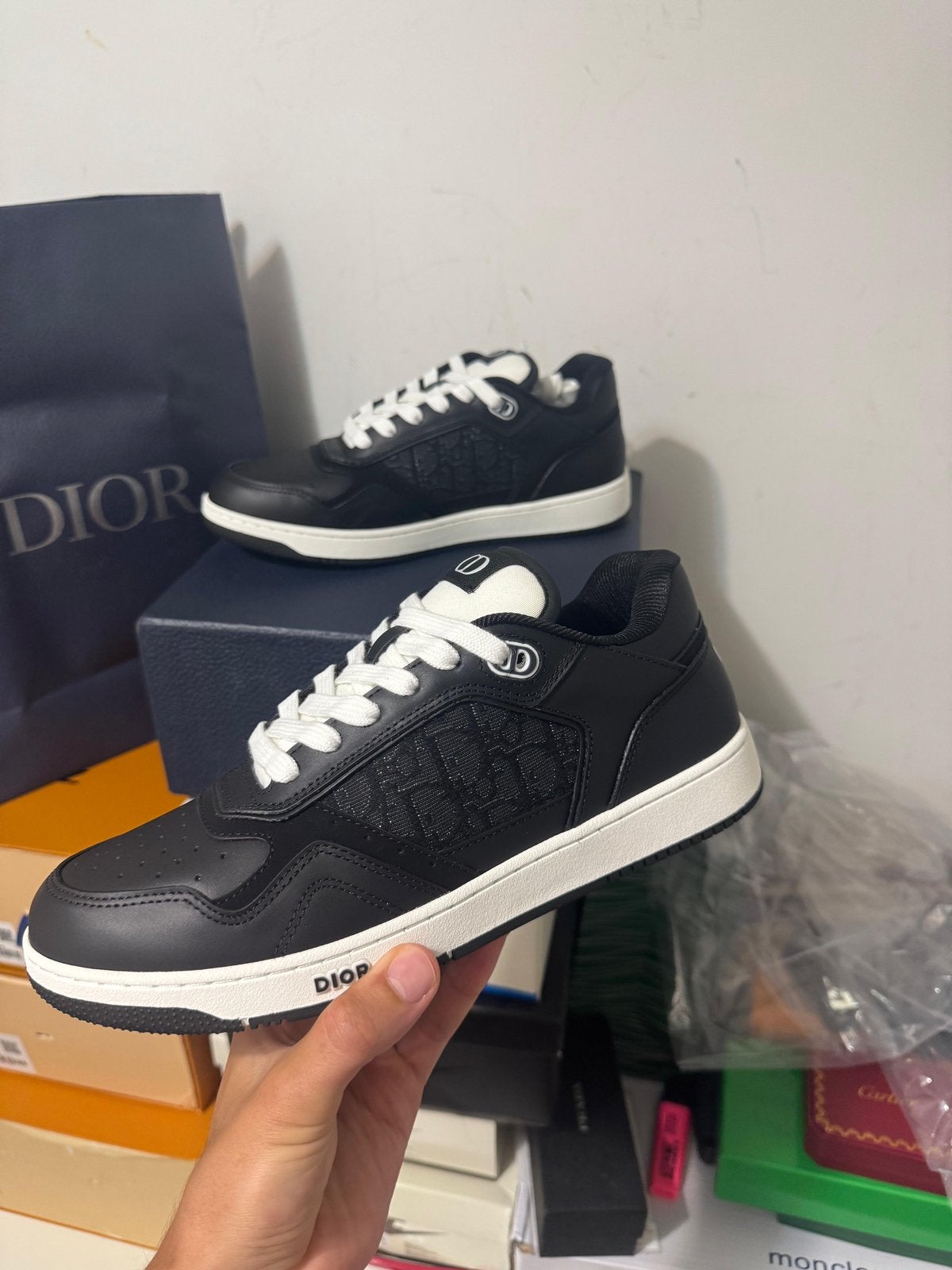 Dior B27 Uptown-sneaker zwart, Ophalen of Verzenden, Nieuw, Zwart