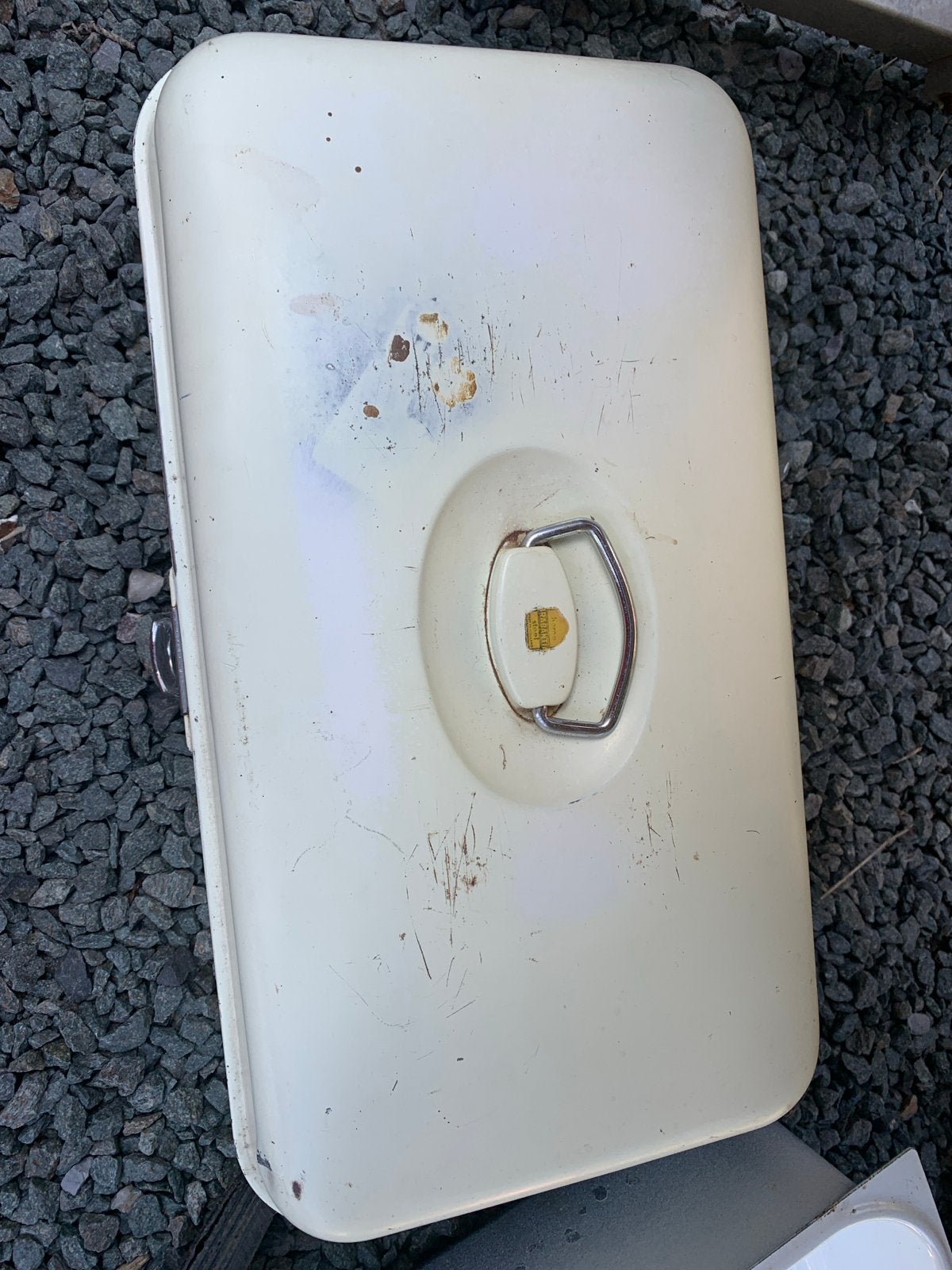 Brabantia Broodtrommel met Broodplank - Vintage Crème, Ophalen