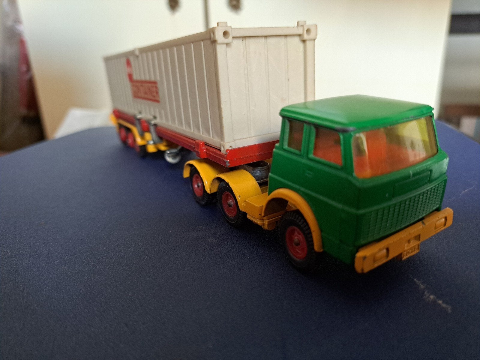 Siku Hanomag Henschel F201S-2A V288 container trailer, Ophalen, Gebruikt, Bus of Vrachtwagen, SIKU