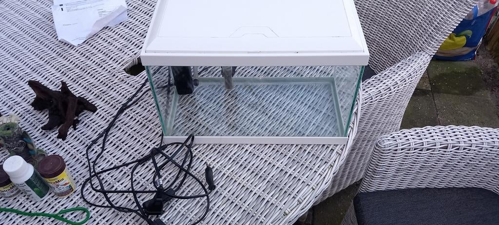 Aquarium 40 x 20 x 25, Dieren en Toebehoren, Ophalen, Leeg aquarium