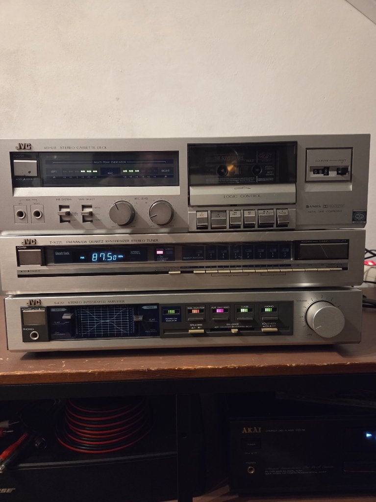 JVC stereo set met luidsprekers, Gebruikt, JVC, Losse componenten, Ophalen