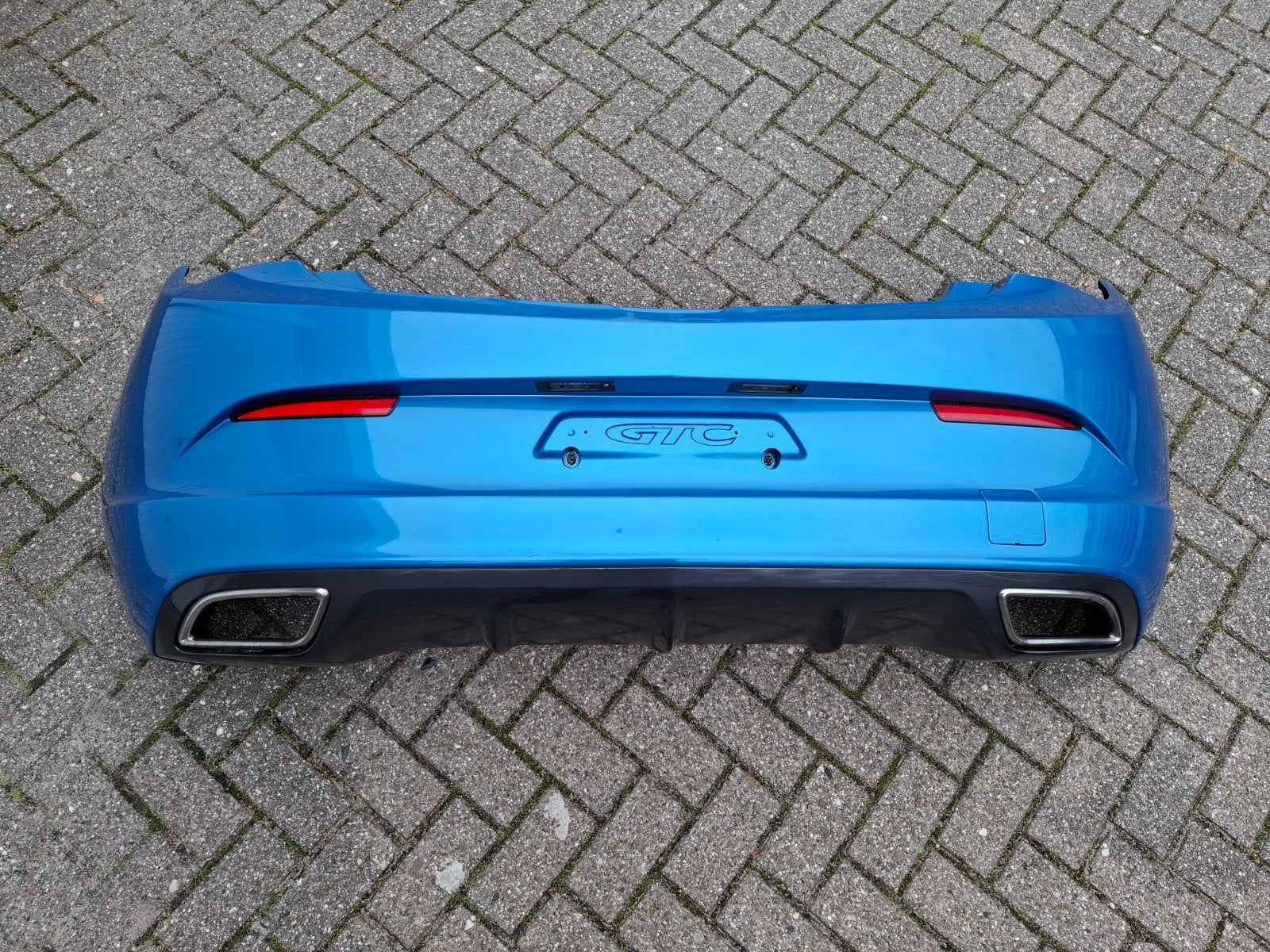 komplete nette opel astra j OPC achterbumper, arden blue., Ophalen of Verzenden