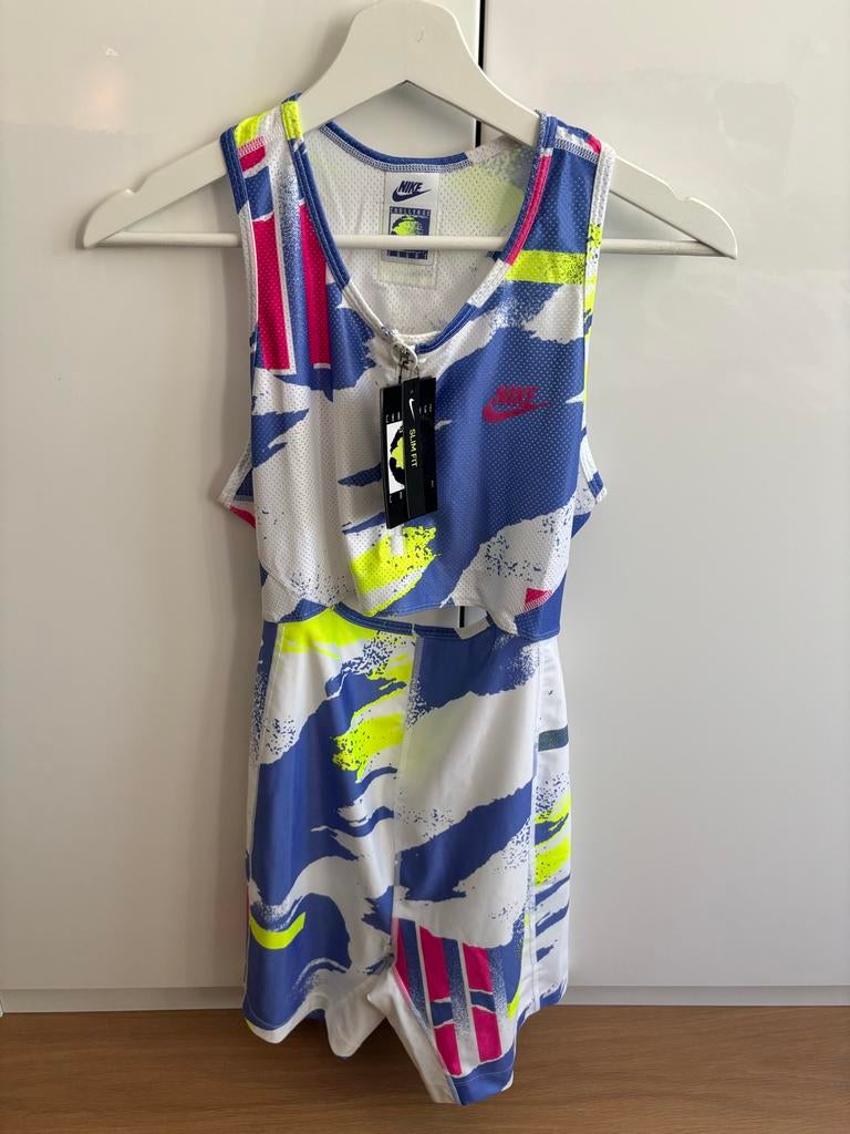 Nike Court Challenge Tennis Jumpsuit - Maat M, Nike, L00, Nieuw, Ophalen of Verzenden