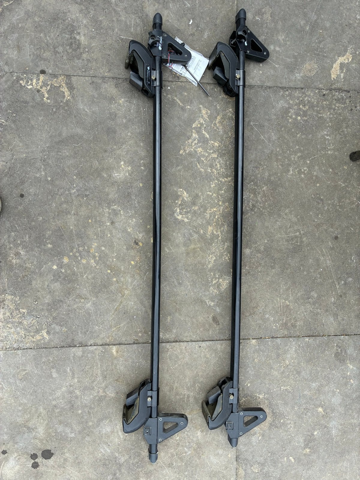 Dakdragerset voor Opel Agila met dakrail, incl. zijsteunen, Auto diversen, Dakdragers, Ophalen of Verzenden, Gebruikt