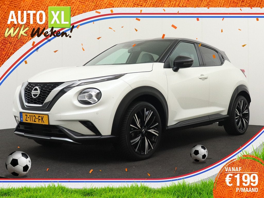 Nissan Juke 1.0T 115 PK N-Design Bose Personal Plus Sportsto, Auto's, Nissan, Voorwielaandrijving, Automatische klimaatregeling