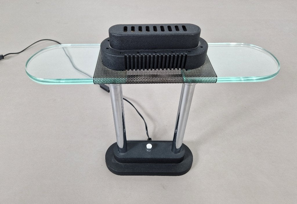 Penta | Robert Sonneman | Postmodern Bureaulamp, Metaal, Gebruikt, -, Overige fittingen