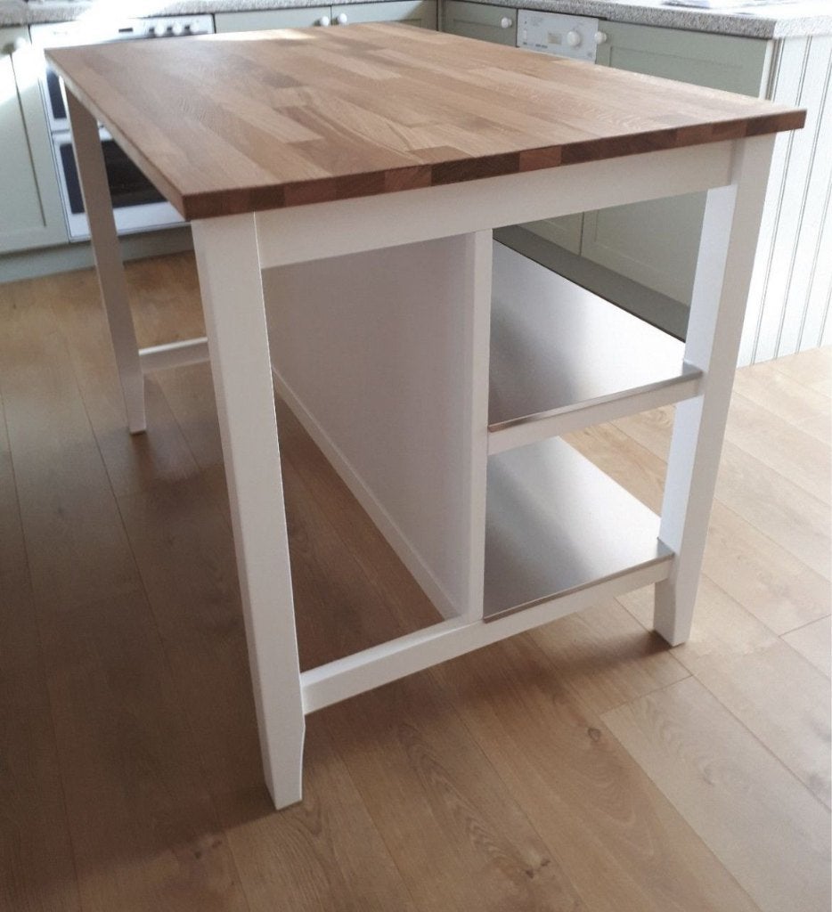 Ikea keukeneiland - Tornviken, Ophalen, Gebruikt, Wit, 50 tot 100 cm