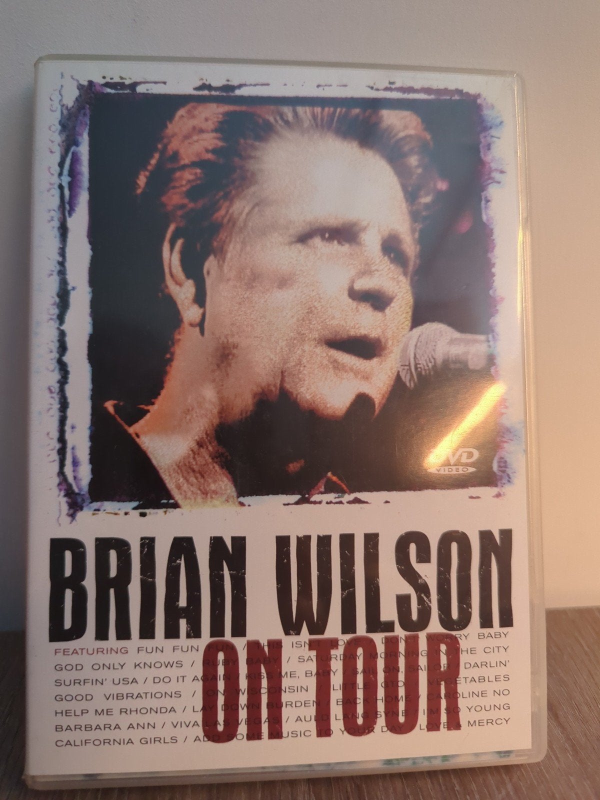 Brian Wilson On Tour DVD - Live Concert Registratie, Alle leeftijden, Ophalen of Verzenden, Concert, Gebruikt