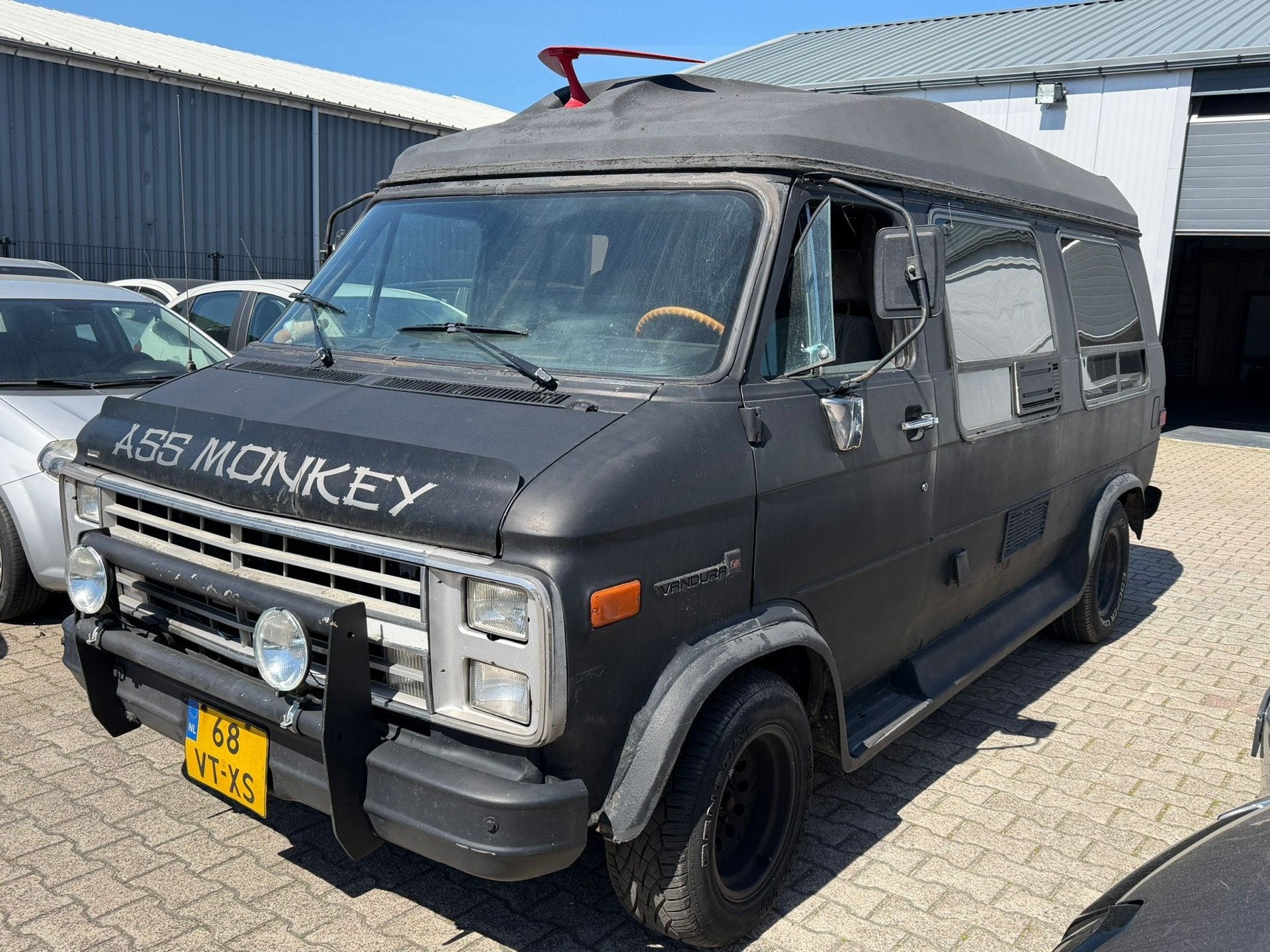 Chevrolet VANDURA 2500 Grijs kenteken LPG 1992 Chevy Van, Auto's, Bestelauto's, Gebruikt, 8 cilinders, Chevrolet, Bedrijf