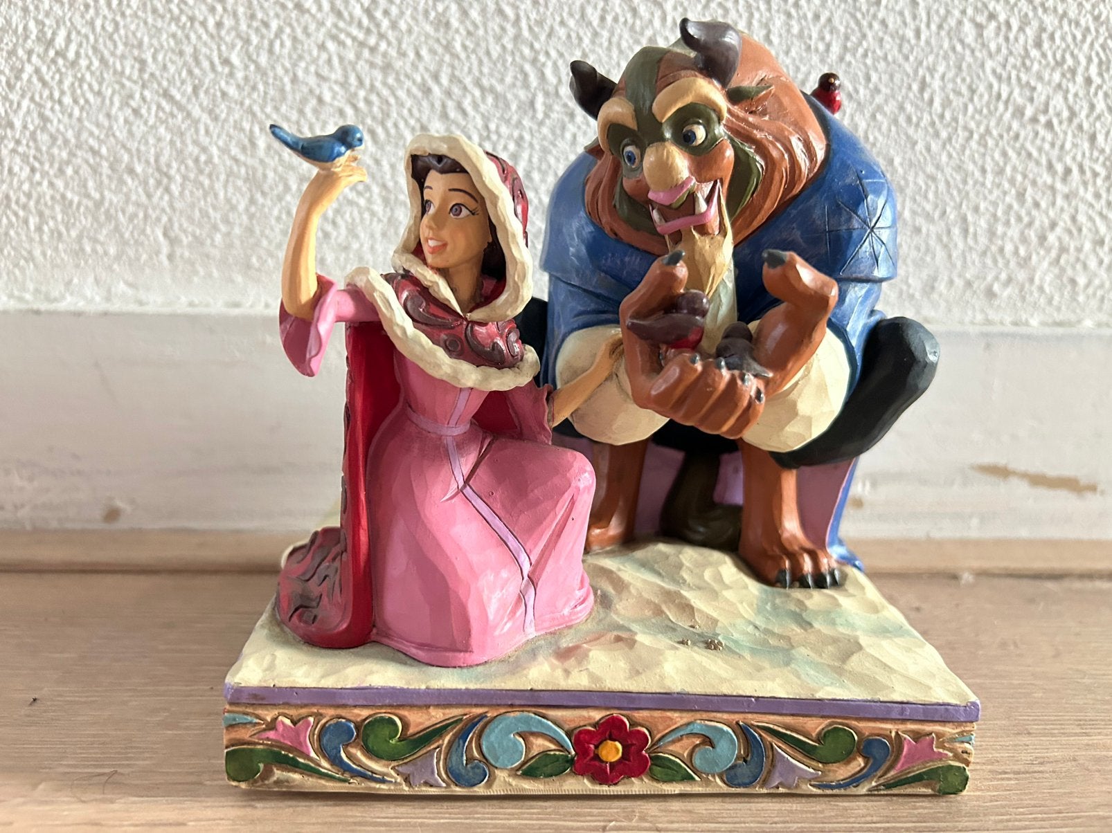 Disney traditions beauty and the beast, Verzamelen, Disney, Ophalen of Verzenden, Assepoester of Belle, Zo goed als nieuw, Beeldje of Figuurtje