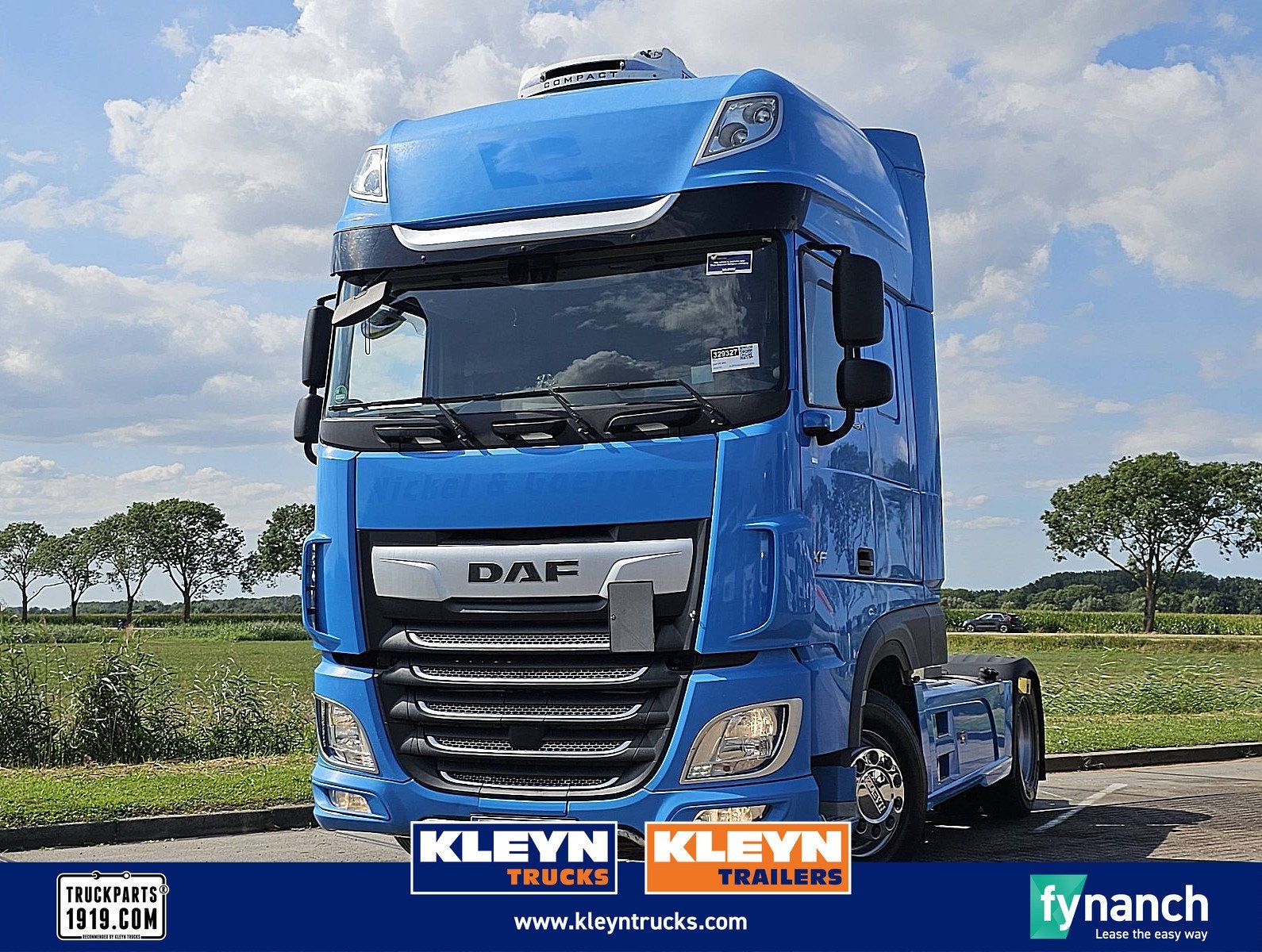 DAF XF 480, Auto's, Vrachtwagens, Automaat, Euro 6, Blauw, Bedrijf