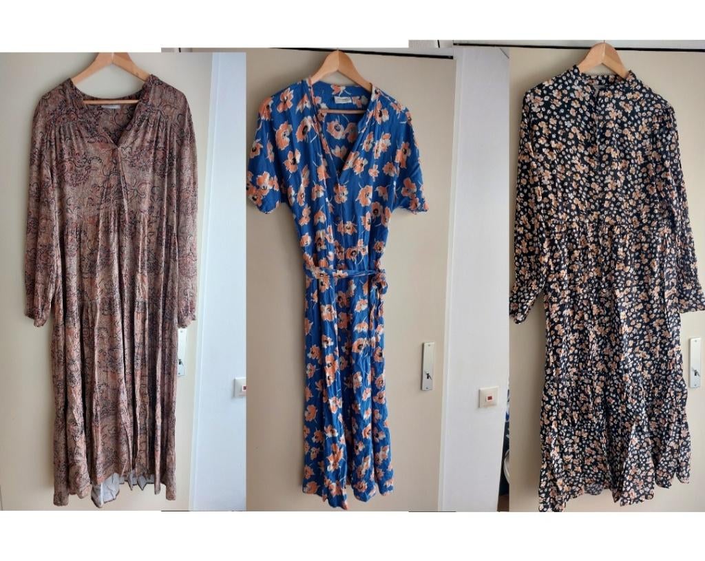 3 leuke jurken maat L, By bar, Overige kleuren, Maat 42/44 (L), Ophalen of Verzenden