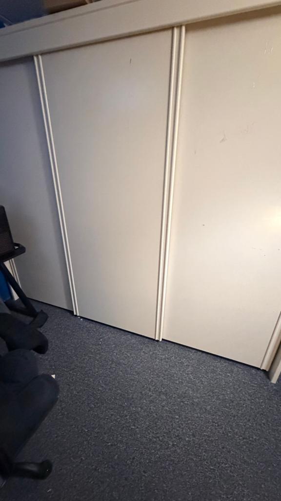 Wiite slaapkamer, Ophalen, Wit, Tweepersoons, 140 cm