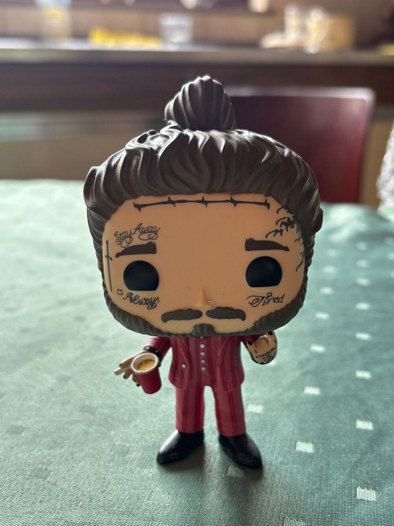 Funko: Post Malone, Ophalen of Verzenden, Zo goed als nieuw, 12 inch