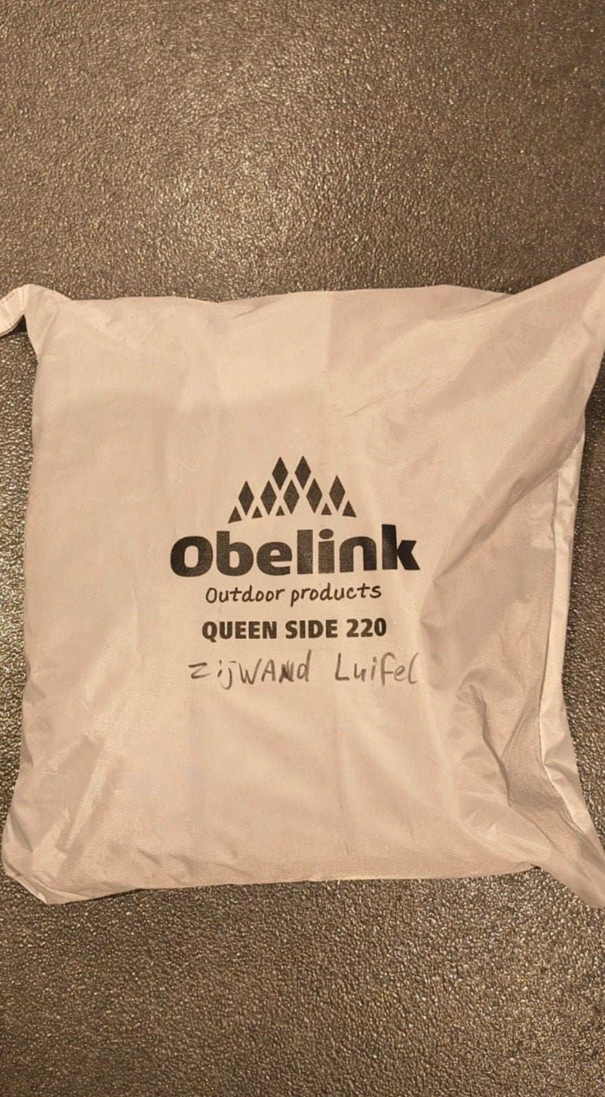 Obelink Queen Side 220 Zijwand Luifel - Nieuw, Ophalen of Verzenden, Nieuw